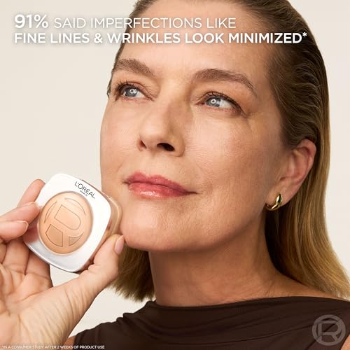 L'Oreal Paris True Match Hyaluron Tinted Balm Foundation, Skincare Foundation with Light to Medium Radiant Coverage, Minimizes Wrinkles and Fine Lines, Non-Comedogenic Formula, Rosy Light 02
