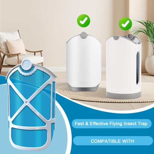 16 Pack Refill Cartridges, 2026 Upgraded Flying Insect Trap Refills Compatible with Flying Insect Trap Indoor Light M364 M364A and Max Fully Compatible Size