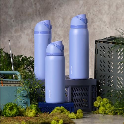 Owala FreeSip Stainless Steel Water Bottle 24 oz Out of the Blue