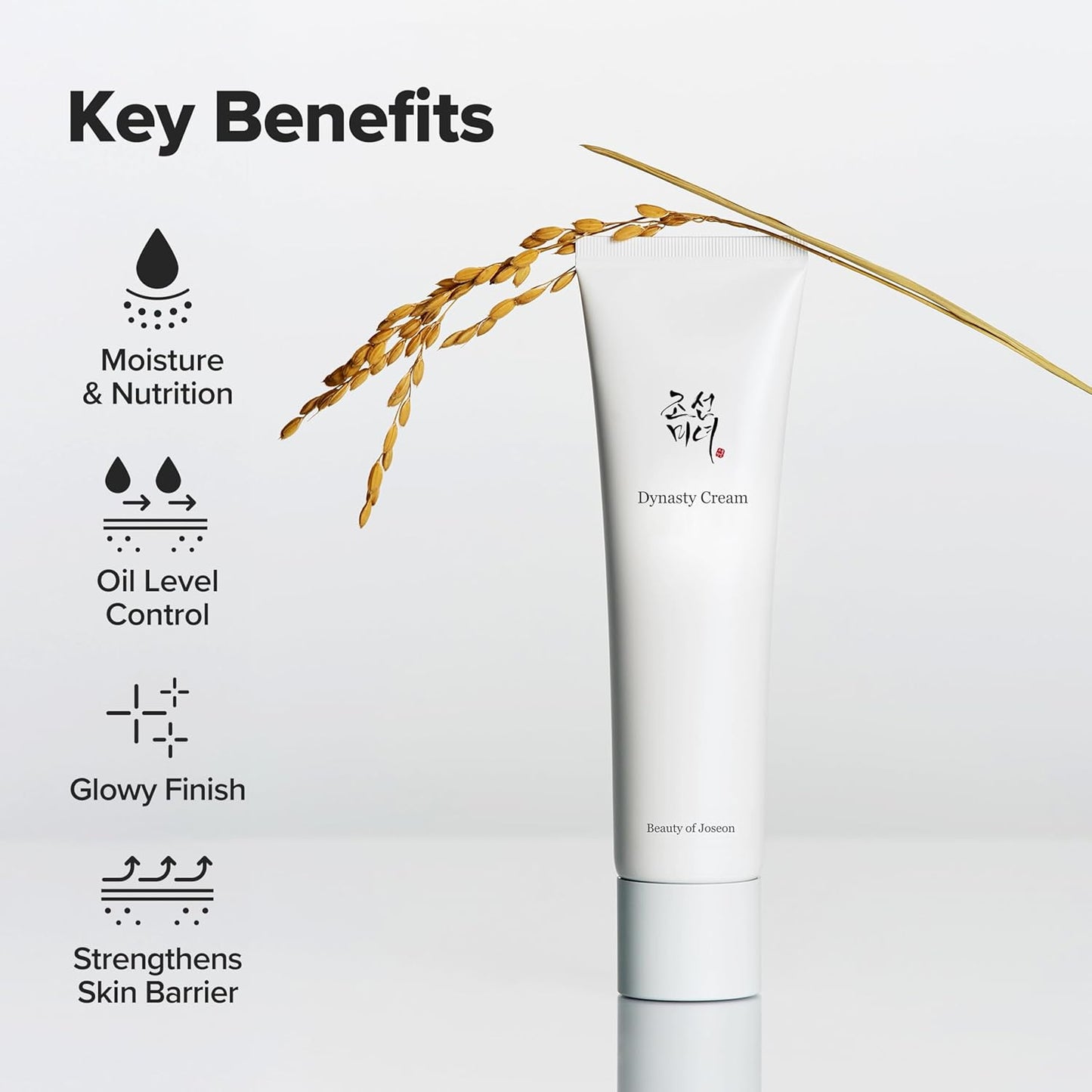 Beauty of Joseon Dynasty Cream Hydrating Face Moisturizer for Dry, Sensitive Skin, Korean Skincare for Men and Women 50ml, 1.69 fl.oz.