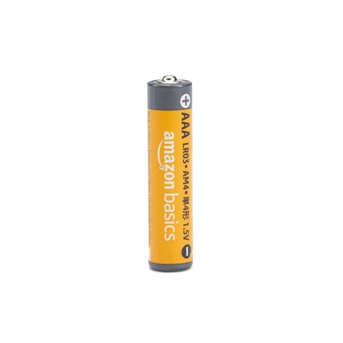 Amazon Basics AAA Long-Lasting Alkaline Batteries, 36-Count, 1.5 Volt, Reliable Performance, 10-Year Shelf Life, Emergency Storage