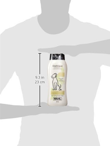 Wahl USA Dry Skin & Itch Relief Pet Shampoo for Dogs ‰ÛÒ Oatmeal Formula with Coconut Lime Verbena Scent & Pet Friendly Formula, 24 Oz - Model 820004A