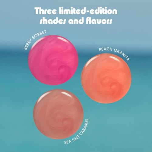 Summer Fridays Sweet Summer Minis Lip Balm Trio (0.35 Oz, 3 Ct) | Limited-Edition Tinted Lip Gloss Gift Set, Hydrating, Non-Sticky Sheer Color, Nourishing Skin Care Ingredients, Vegan