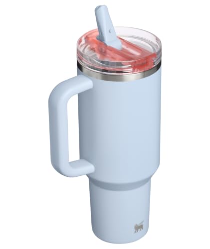 STANLEY Quencher ProTour Flipstraw Tumbler, 40 oz, Blue Dream | Built-In Straw & Handle | Cupholder Compatible for Travel | Leakproof Insulated Stainless Steel Cup | BPA-Free