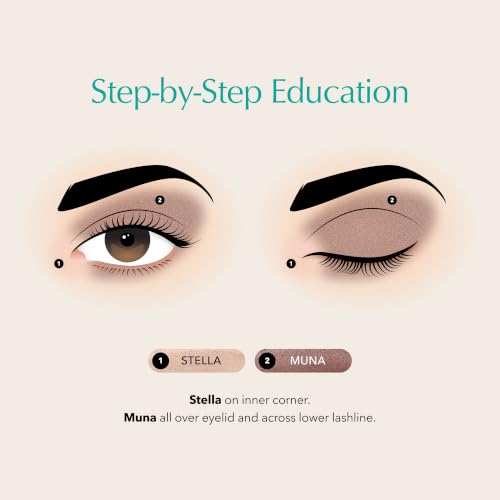 Thrive Causemetics Brilliant Eye Brightener Stick Mauve Taupe Shimmer Shade | Eyeshadow Stick, Waterproof Cream-to-Powder Eye Highlighter, Crease Resistant, Built-In Sharpener, Vegan, Muna Shade