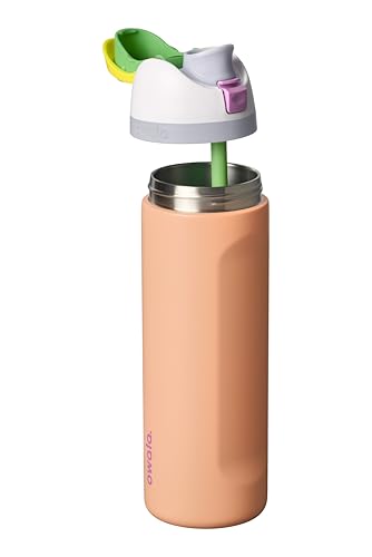 Owala FreeSip Stainless Steel Water Bottle 24 oz Peachy Keen