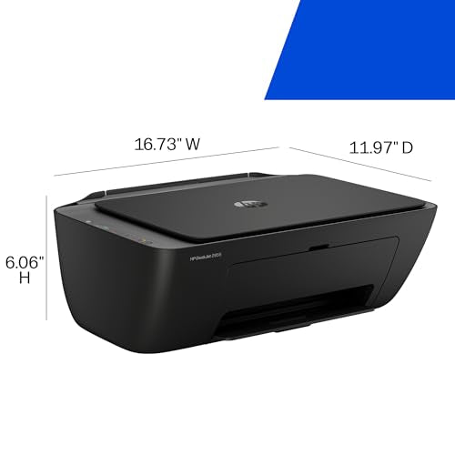 HP DeskJet 2955 Wireless All-in-One Color Inkjet Printer, Scanner, Copier, Best-for-Home, 3 Month Trial of Instant Ink Included, AI-Capable (A24HJA)
