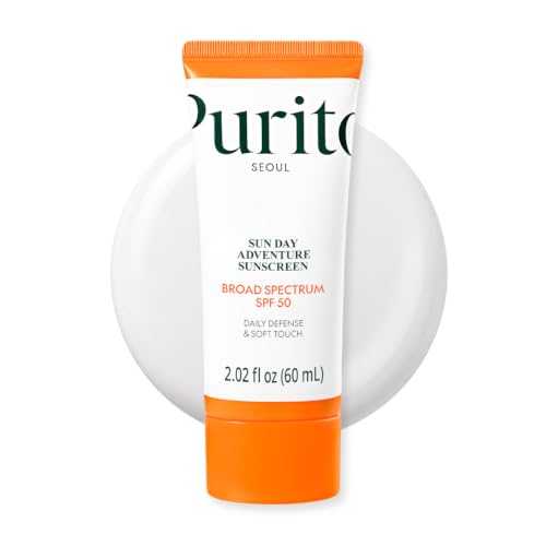 PURITO Korean Sunscreen SPF 50 | Daily Lightweight UV Care Sunscreen