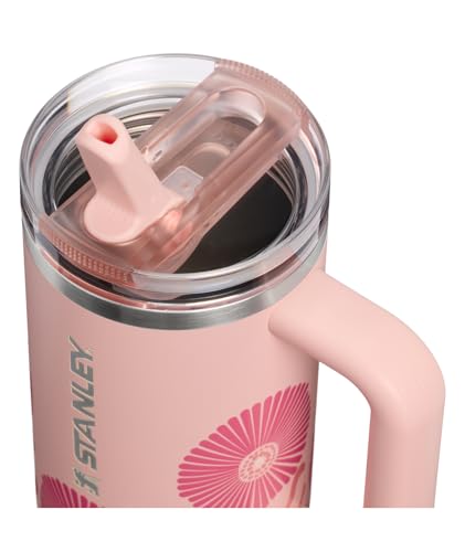 STANLEY Quencher ProTour Flipstraw Tumbler, 30 oz, Sorbet Garden | Built-In Straw & Handle | Cupholder Compatible for Travel | Leakproof Insulated Stainless Steel Cup | BPA-Free
