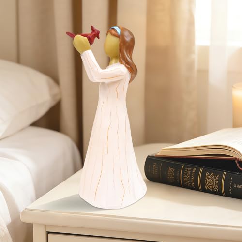 Sympathy Gifts for Loss of Loved One: 5.5" Cardinal Gifts for Women - Sympathy Gift for Loss of Mother Baby - Hand-Painted Bereavement Memorial Gifts for Lover and Friend