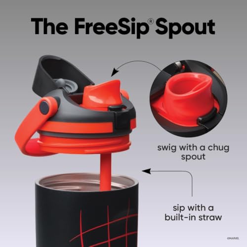Owala Spider-Man FreeSip Sway Stainless Steel Water Bottle 30 oz