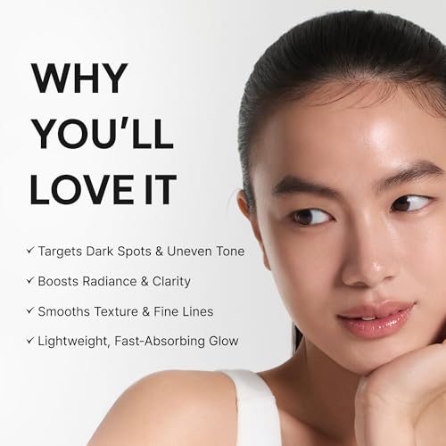 Arencia Vitamin C Booster Shot Serum with Glutathione, Niacinamide and Vitamin E for Dark Spot Care, Fine Lines & Wrinkles, Glass Skin, Korean Skincare 30ml/1.01 fl.oz