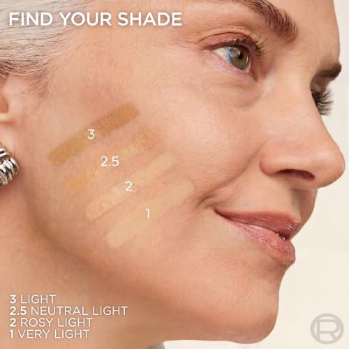 L'Oreal Paris True Match Hyaluron Tinted Balm Foundation, Skincare Foundation with Light to Medium Radiant Coverage, Minimizes Wrinkles and Fine Lines, Non-Comedogenic Formula, Rosy Light 02