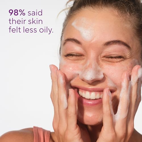 Native Deep Cleansing Facial Cleanser, for Oily to Combination Skin, Sulfate Free, with Salicylic Acid and Eucalyptus, Dermatologist Tested, 12.5 FL Oz