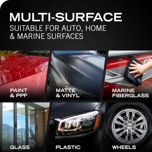 Turtle Wax Hybrid Solutions Pure Bead Advanced Car Coating Spray For Auto, Home & Marine Use, Clear Coat Paint Protection, Streak-Free, Safe for Glass, Metal, Plastics & More, 16 oz (Pack of 1)