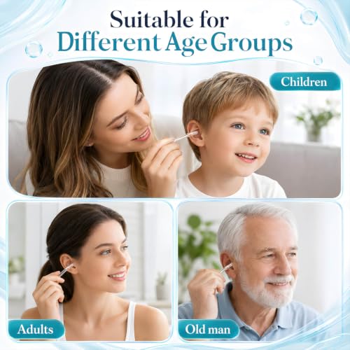 Sticky Ear Cleaning Stick,Sticky Ear Cleaners for Adults,Reusable Ear Cleaner Sticky Pick,Resin Gel Ear Stick Gentle Ear Wax Removal Tool 1Set