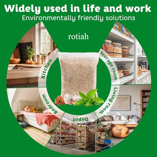 Pest Rodent Repellent Pouches, Peppermint Oil for Mouse, Roach, Ant, Spider, Squirrel, Mice, Rats, Pest Control Indoor Outdoor, Natural Mouse Deterrent Replace Traps Poison Family Pet Safe,10 Pack