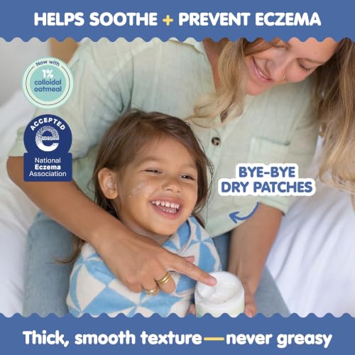 Tubby Todd All Over Ointment, Baby Eczema Cream for Sensitive Skin | Multi-Purpose Baby Skin Relief Cream for Dry Skin, Steroid & Gluten Free, 8 oz,1 Pack, Fragrance Free