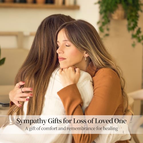 Sympathy Gifts for Loss of Loved One: 5.5" Cardinal Gifts for Women - Sympathy Gift for Loss of Mother Baby - Hand-Painted Bereavement Memorial Gifts for Lover and Friend