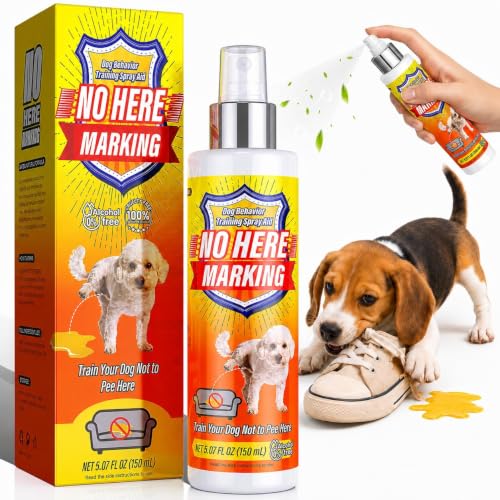 Bitter Apple Spray & Dog Potty Training Spray, 2-in-1 Dog Deterrent Spray to Stop Chewing, Marking and Gnawing, Anti‑Chew Training Aid for Furniture, Carpet, Floors & Shoes, Indoor and Outdoor Use