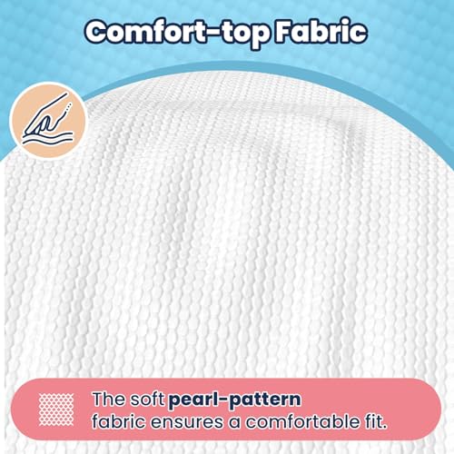 Dog Diapers Male, X-Small 50 Ct, Super Absorbent Male Dog Wraps with Wetness Indicator, Soft Pearl Weave Non-Woven Fabric, Breathable Belly Bands for Male Dogs, Fit for Chihuahua, Yorkshire