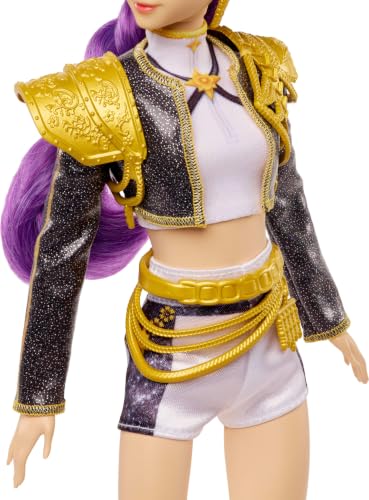 Mattel Kpop Demon Hunters HUNTR/X Rumi “Golden” Singing Doll | Wearing Removable Signature Outfit, 5 Posable Joints, Inspired by the Movie