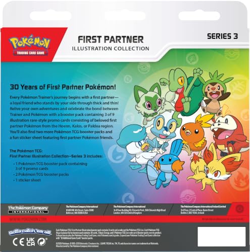 Pokémon TCG: First Partner Illustration Collection—Series 3