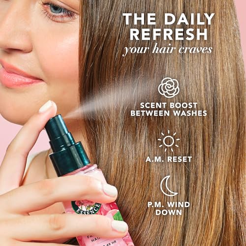 Herbal Essences Hair Perfume for Women, Rose Scent | Hair Mist Fragrance Spray, Frizz Control, 3.2 fl oz, for all Hair Types