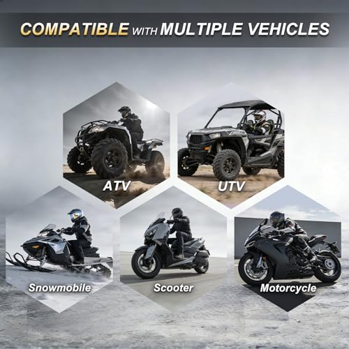 YTX4L-BS Motorcycle Battery 12V 3Ah, 70 CCA Sealed AGM Rechargeable Maintenance Free Battery, Replacement for ATV, 50cc Scooter, Dirt Bike