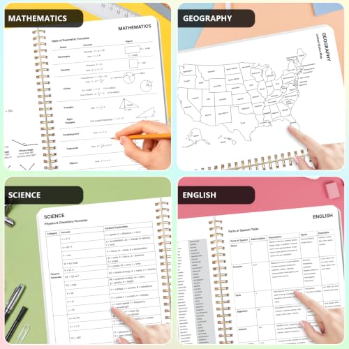 Student Planner 2026-2027, 5.8" x 8.5" Academic Planner, July 2026 - June 2027 Weekly & Monthly School Organizer with Study Skills, Goal Setting, Test Prep & Learning Pages for Middle & High School Students