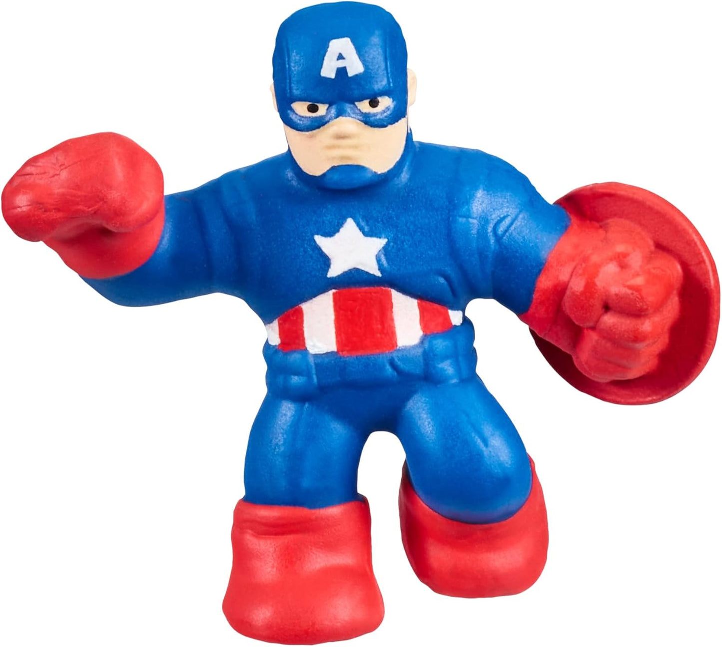 Heroes of Goo Jit Zu Marvel Mega Mini 6 Pack - Superhero Toys, Squishy, Stretchy, Gooey Mini Heroes - Ironman, Spider-Man, Captain America, Miles Morales, Hulk and Black Panther