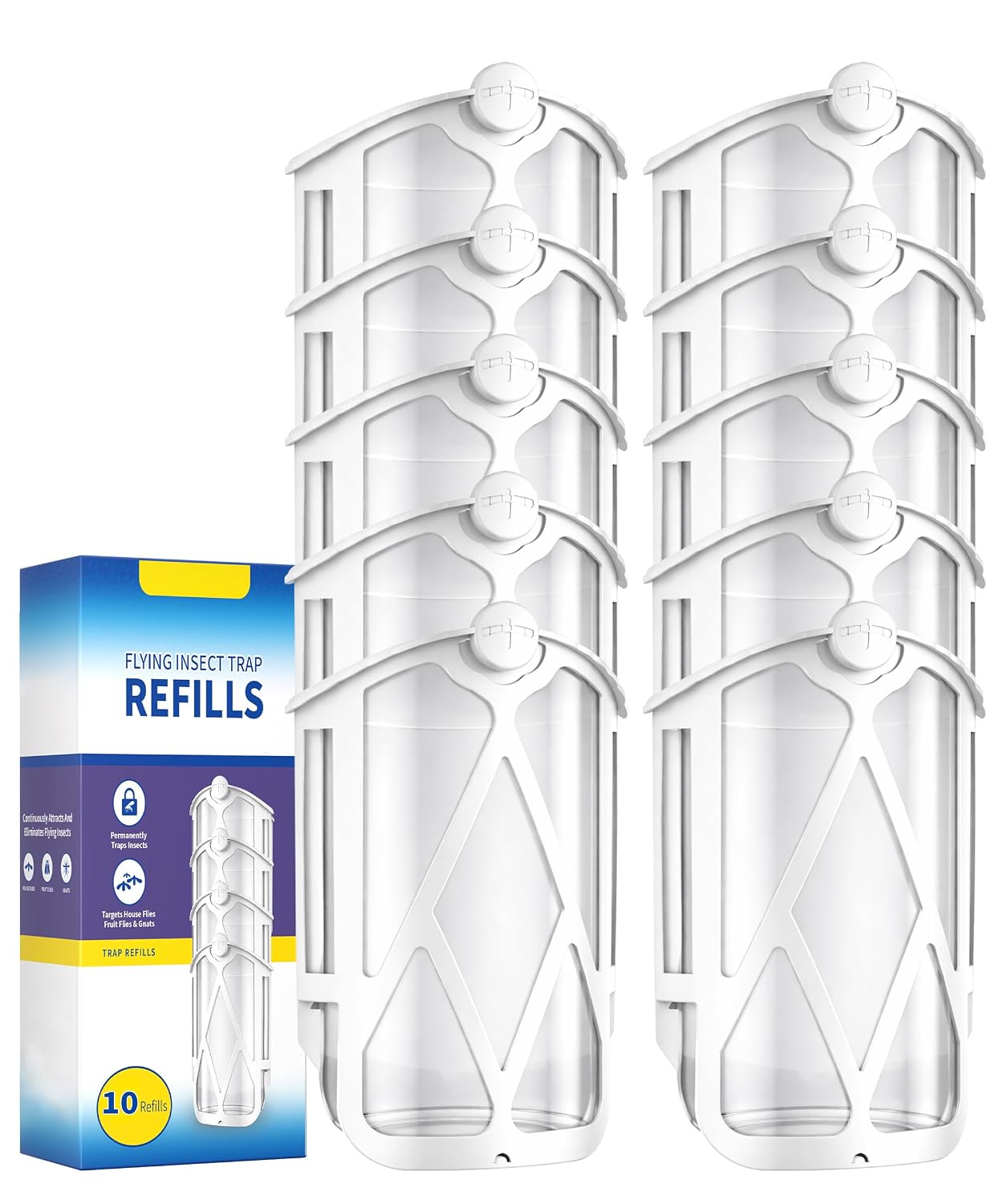 Refill Cartridges, 10 Pack 2026 Upgraded Refills Compatible with Devices (M364 & Max), Easy Replacement & Long-Lasting Use