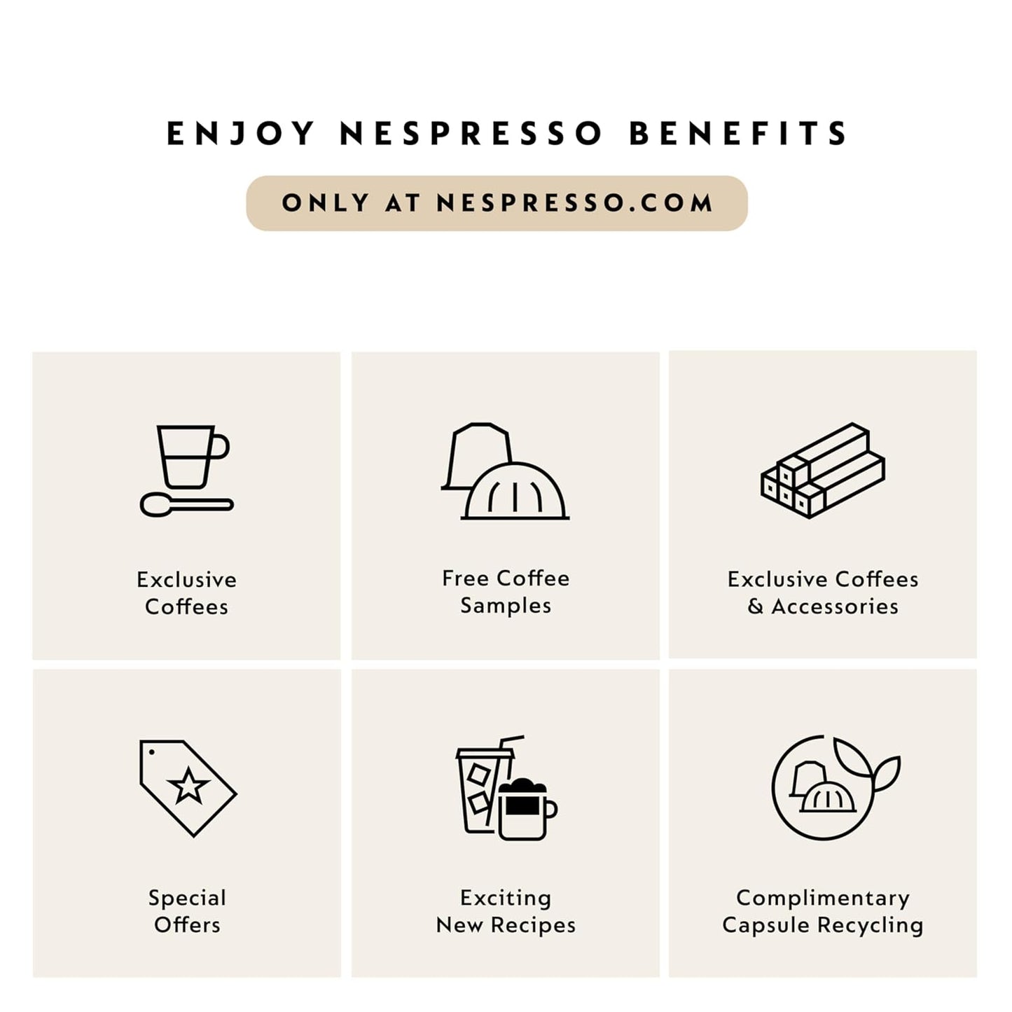 Nespresso Capsules Vertuo, Barista Flavored Pack, Medium Roast Coffee, 30 Count Coffee Pods, Brews 7.8oz.