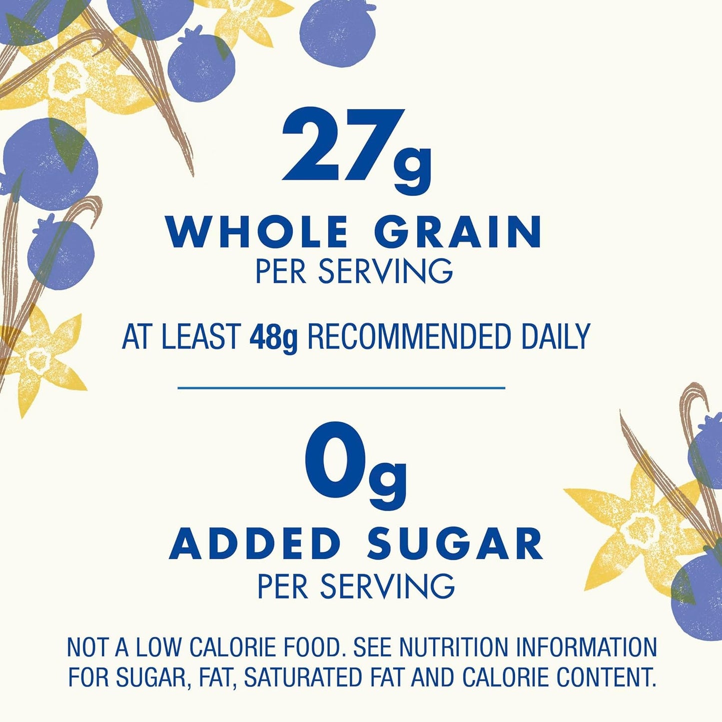 Cascadian Farm Organic Granola, No Added Sugar, Blueberry Vanilla Cereal, Resealable Pouch, 11 oz