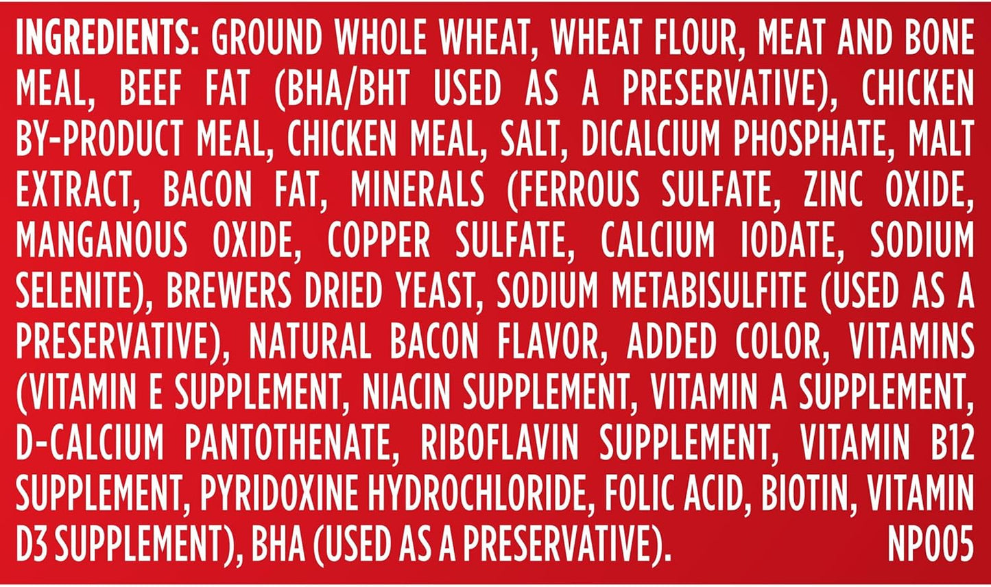 Milk-Bone Flavor Snacks Mini‰۪s Dog Biscuits, Flavored Crunchy Dog Treats, 36 Oz. Canister