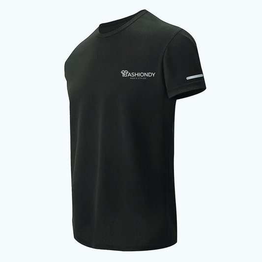 Casual Half Sleeve T-shirt Black