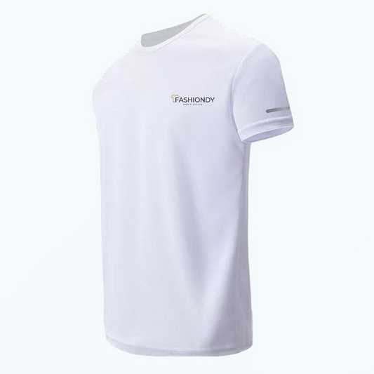 Casual Half Sleeve T-shirt White